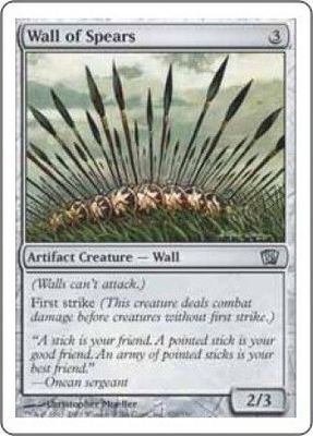 Wall of Spears MTG 8th Edition Singles