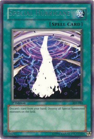 Special Hurricane - AST-084 - Rare 1st Edition
Ancient Sanctuary [AST] 1st Edition Singles