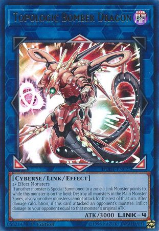 GA Topologic Bomber Dragon - DUDE-EN025 - Ultra Rare 1st Edition Duel Devastator 1st Edition Singles