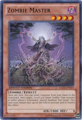 Zombie Master - GLD5-EN019 - Common
Gold Series 5: Haunted Mine [GLD5]