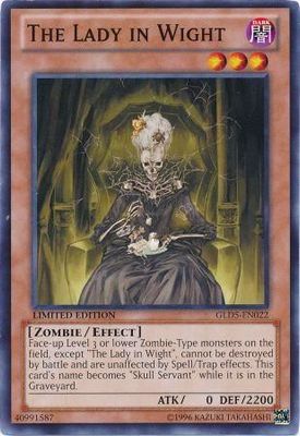 The Lady in Wight - GLD5-EN022 - Common Gold Series 5: Haunted Mine [GLD5]