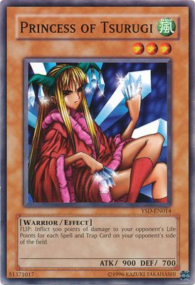 Princess of Tsurugi - YSD-EN014 - Common Unlimited Starter Deck: GX (2006) [YSD] Unlimited Singles