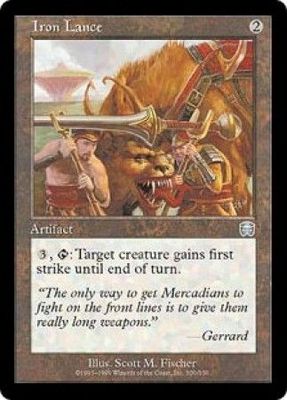 Iron Lance
Mercadian Masques Singles