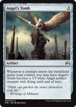 Angel&#39;s Tomb 222/272 Magic Origins Singles