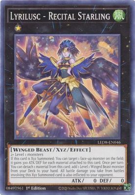 Lyrilusc - Recital Starling - LED8-EN046 - Common 1st Edition Legendary Duelists: Synchro Storm 1st Edition Singles