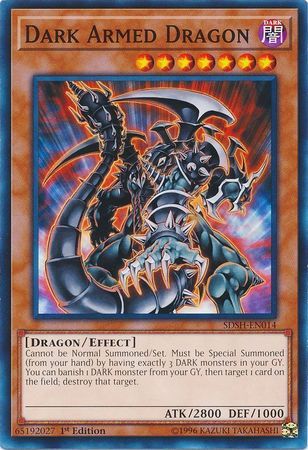 Dark Armed Dragon - SDSH-EN014 - Common 1st Edition Structure Deck: Shaddoll Showdown Singles (espanol)