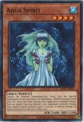 Aqua Spirit - SDFC-EN021 - Common 1st EditionFreezing Chains 1st Edition Singles *español*