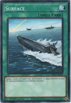 Surface - SDFC-EN033 - Common 1st Edition Freezing Chains 1st Edition Singles