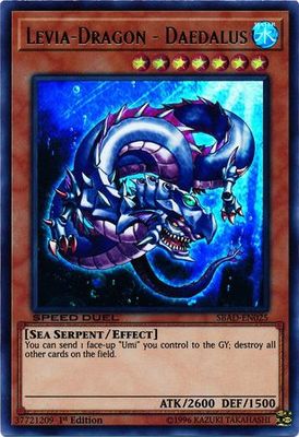 SJ Levia-Dragon - Daedalus - SBAD-EN025 - Ultra Rare 1st Edition
Speed Duel: Attack from the Deep Singles (Espanol)