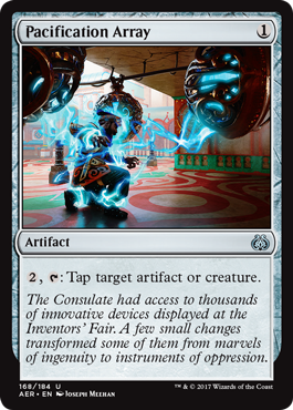 Pacification Array 168/184 Aether Revolt Singles