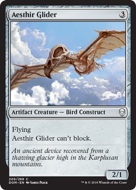 Aesthir Glider 209/269
Dominaria Singles