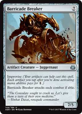 Barricade Breaker 144/184 Aether Revolt Singles