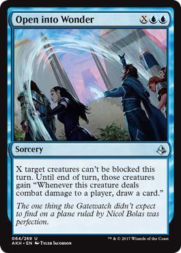 Open into Wonder 064/269
Amonkhet Singles