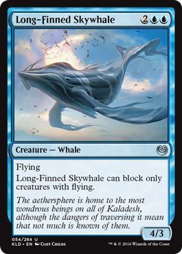 Long-Finned Skywhale 054/264 - Kaladesh Singles