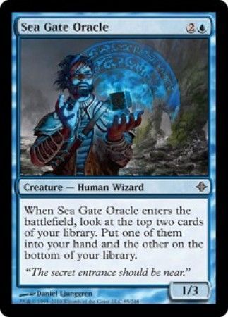Sea Gate Oracle Rise of the Eldrazi Singles
