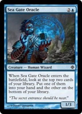 Sea Gate Oracle Rise of the Eldrazi Singles
