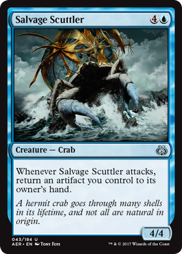 Salvage Scuttler 043/184
Aether Revolt Singles