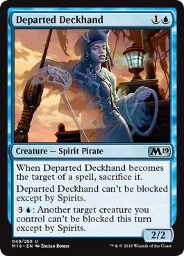 Departed Deckhand 049/280 - Magic 2019 (M19) Singles