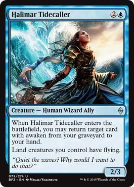 Halimar Tidecaller 079/274 - Battle for Zendikar Singles (Español)