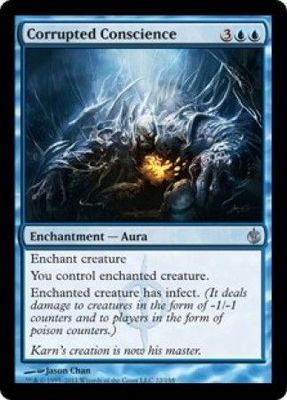 Corrupted Conscience Mirrodin Besieged Singles(Español)