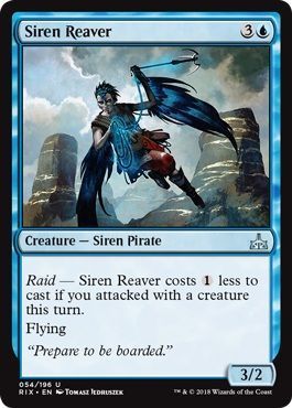 Siren Reaver 054/196 Rivals of Ixalan Singles