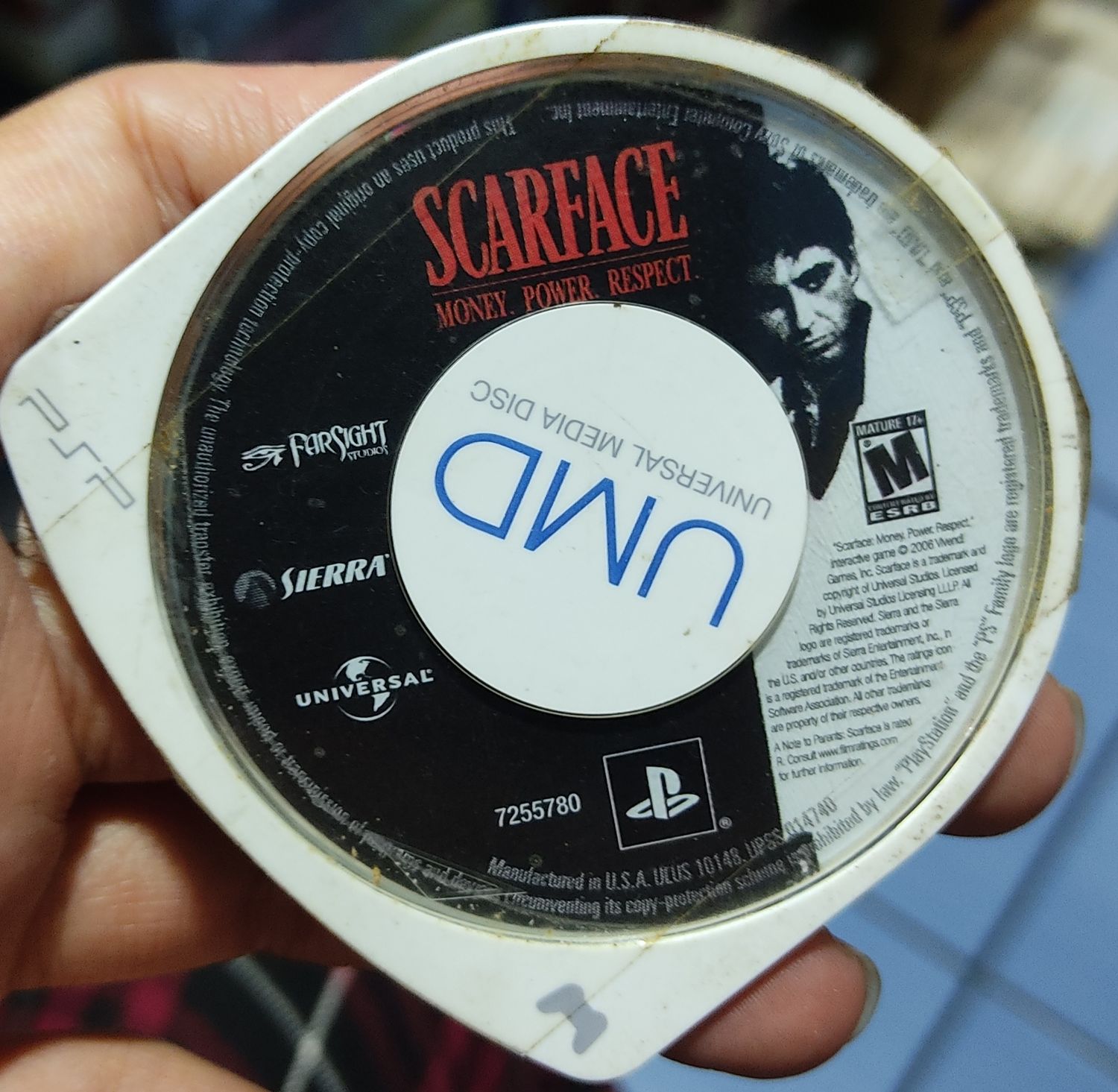 TS Scarface PSP Disco Suelto