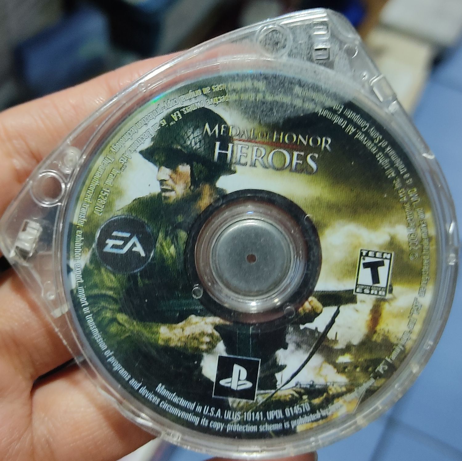 BA Medal of Honor Heroes PSP Disco Suelto