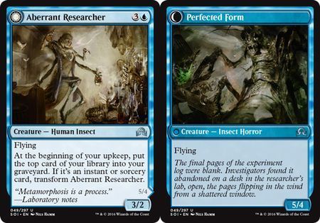 Aberrant Researcher | Perfected Form 049/297
Shadows over Innistrad Singles