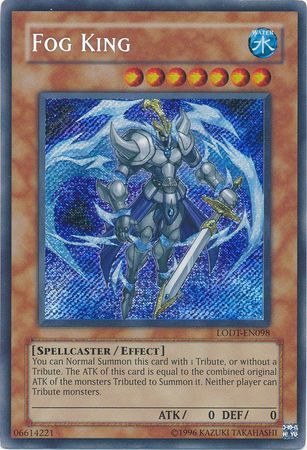 Fog King - LODT-EN098 - Secret Rare Unlimited
Light of Destruction [LODT] Unlimited Singles