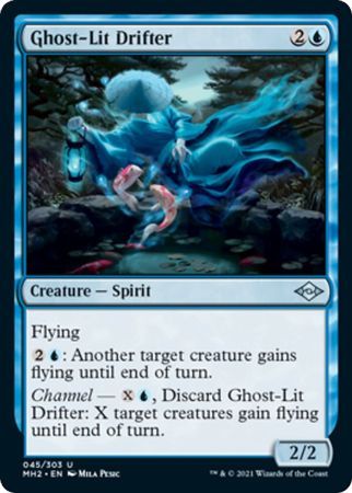 Ghost-Lit Drifter 045/303 - Modern Horizons 2 Singles
