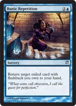 Runic Repetition
Innistrad Singles(Español)