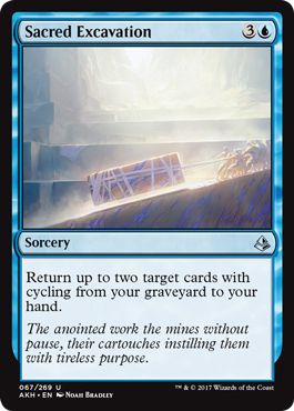 Sacred Excavation 067/269 Amonkhet Singles