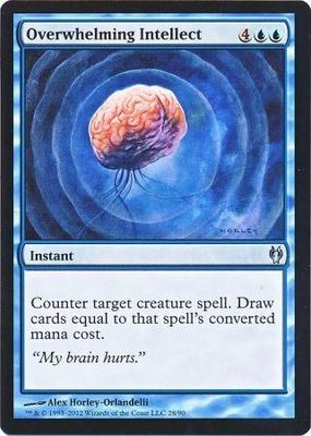 Overwhelming Intellect
Duel Decks Izzet vs. Golgari Singles