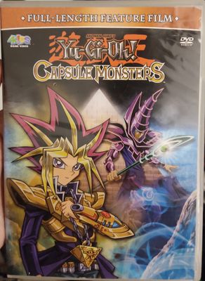 BA Yugioh Capsule Monsters DVD Original Usado