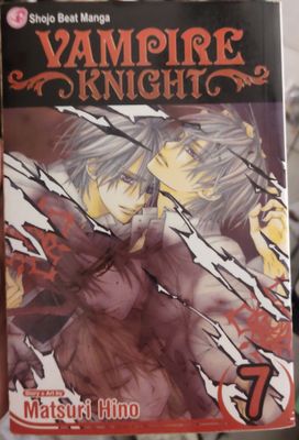 BA Vampire Knight Manga Volumen 7 Ingles