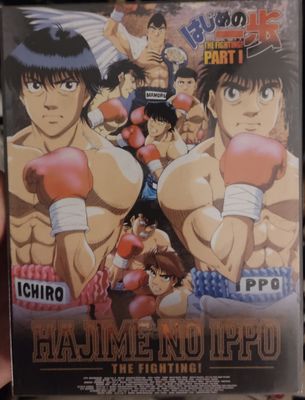 BAF1 Hajime no Ippo DVD Original Usado Completo 4 Discos
