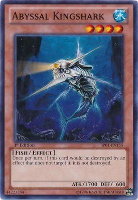 Abyssal Kingshark - BP01-EN155 - Common 1st Edition Battle Pack: Epic Dawn 1st Edition Singles