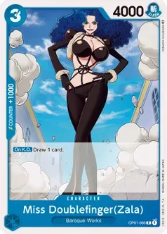 Miss Doublefinger(Zala) - Romance Dawn (OP01)
Romance Dawn