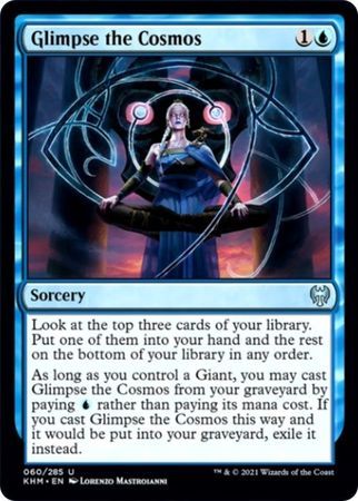 Glimpse the Cosmos 060/285
Kaldheim Singles