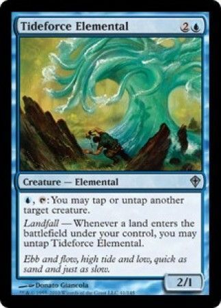 Tideforce Elemental 41/145 - Worldwake Singles