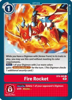 Fire Rocket - New Awakening (BT08)
New Awakening