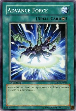 Advance Force - ABPF-EN048 - Common 1st Edition Absolute Powerforce [ABPF] 1st Edition Singles