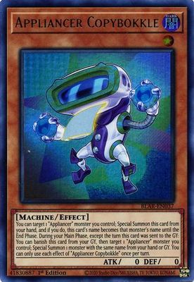 Appliancer Copybokkle - BLAR-EN037 - Ultra Rare 1st Edition Battles of Legend: Armageddon 1st Edition Singles