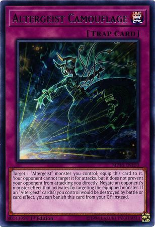 Altergeist Camouflage - MP18-EN150 - Rare 1st Edition 2018 Mega-Tins Singles