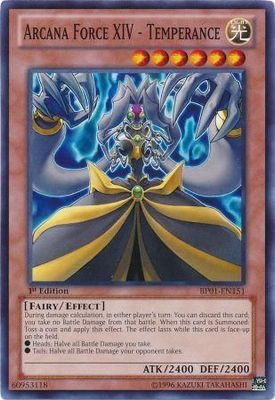 Arcana Force XIV - Temperance - BP01-EN151 - Common 1st Edition Battle Pack: Epic Dawn 1st Edition Singles