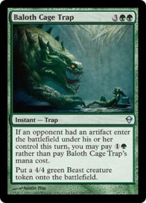Baloth Cage Trap 156/249 - Zendikar Singles