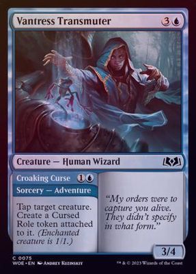 Vantress Transmuter 0075 - Foil
Wilds of Eldraine Foil Singles