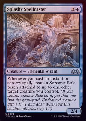 Splashy Spellcaster 0070 - Foil
Wilds of Eldraine Foil Singles