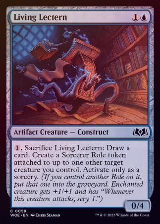 Living Lectern 0059 - Foil
Wilds of Eldraine Foil Singles