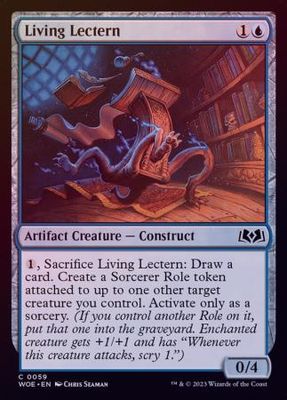 Living Lectern 0059 - Foil
Wilds of Eldraine Foil Singles